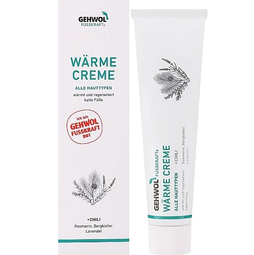 Красный бальзам для сухой кожи - Gehwol (Геволь) Fusskraft Warming Cream (Red / Rough)